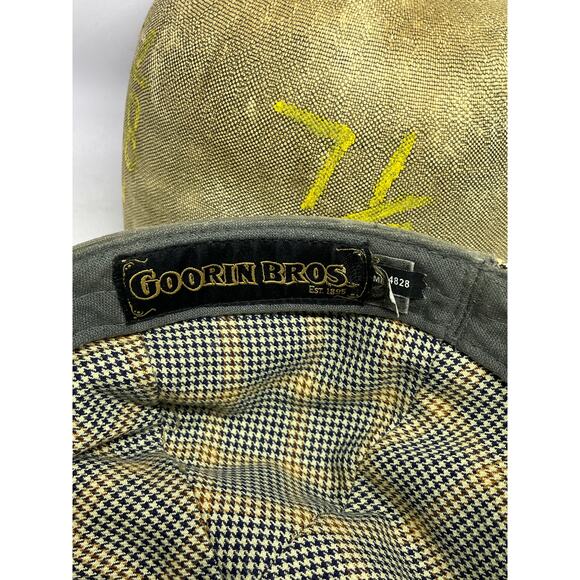 Goorin Brothers Hat Cadet Camp-style Cap Gray Solid Front Panel Size Medium - Picture 6 of 9